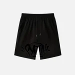 Central Cee Synaworld Print Bermuda Shorts Black (2)