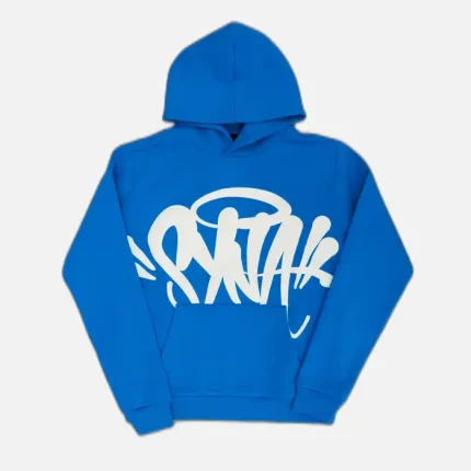 Central Cee Synaworld ‘Syna Logo’ Hoodie Blue (3)