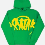 Central Cee Synaworld ‘Syna Logo’ Hoodie Green (2)