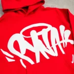 Central Cee Synaworld ‘Syna Logo’ Hoodie Red (1)