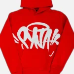 Central Cee Synaworld ‘Syna Logo’ Hoodie Red (2)