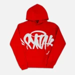 Central Cee Synaworld ‘Syna Logo’ Hoodie Red (3)