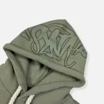 Central Cee Synaworld ‘Syna Logo’ Hoodie Sage (2)