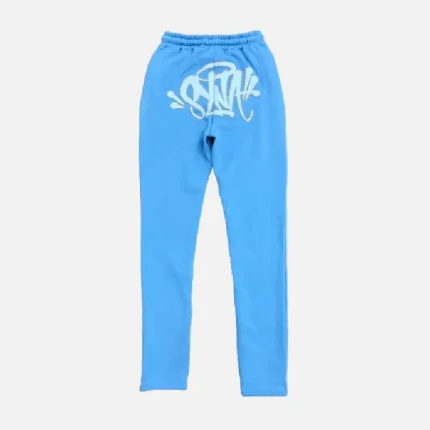 Central Cee Synaworld ‘Syna Logo’ Sweatpants Blue (3)