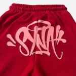 Central Cee Synaworld ‘Syna Logo’ Sweatpants Red (1)