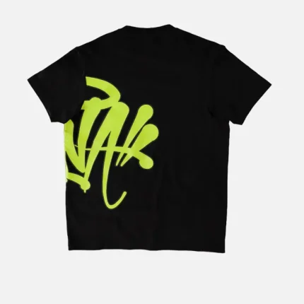 Central Cee Synaworld ‘Syna Logo’ T Shirt Black Green (1)