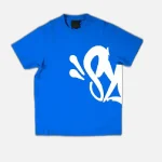 Central Cee Synaworld ‘Syna Logo’ T Shirt Blue (2)