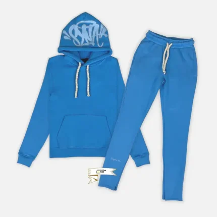 Central Cee Synaworld ‘Syna Logo’ Tracksuit Blue (3)