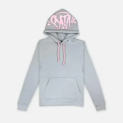 Central Cee Synaworld ‘Syna Logo’ Tracksuit GreyPink (2)