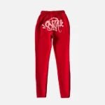 Central Cee Synaworld ‘Syna Logo’ Tracksuit Red (1)