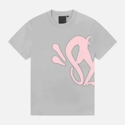 Synaworld Synaworld Syna T Shirt Logo Set Grey Pink (2)