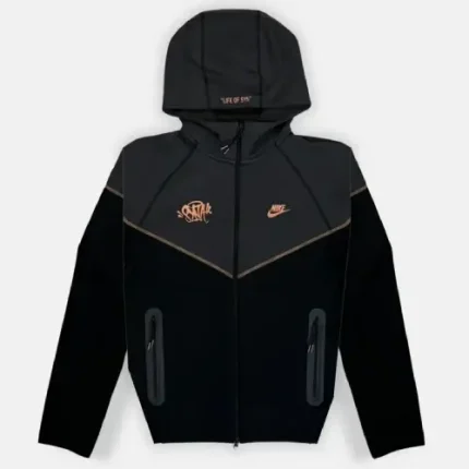 Nike x Syna World Tech Fleece Tracksuit – Black Bronze (2)