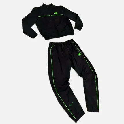 Central Cee BlackGreen SYNA Tracksuit (2)