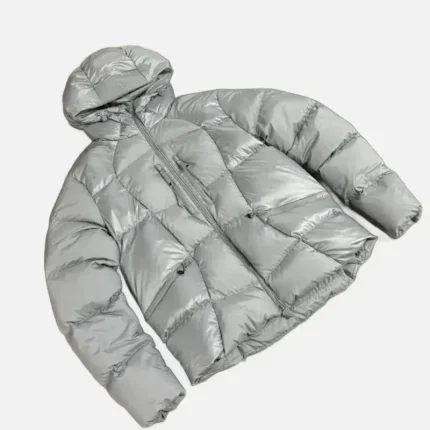 Central Cee Grey SYNA Wave Puffer Jacket (2)