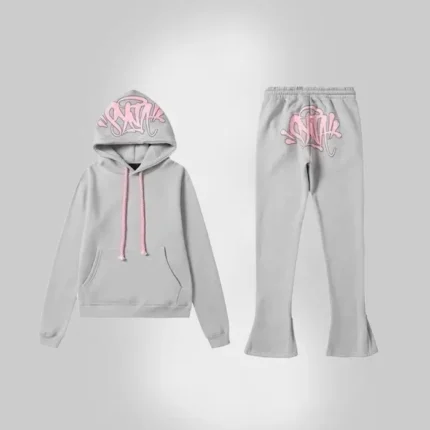 BIXPAK Syna World Tracksuit Grey Pink