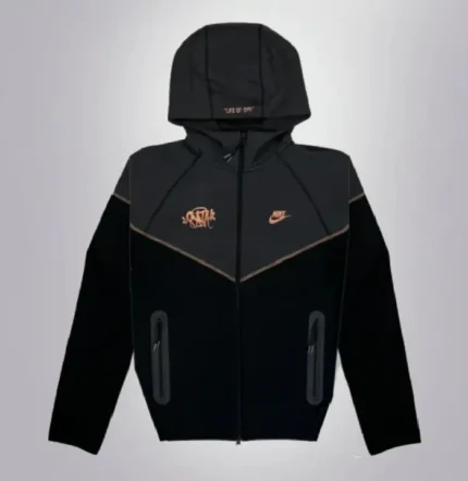 Black Syna World X Nike Zip Up Hoodie