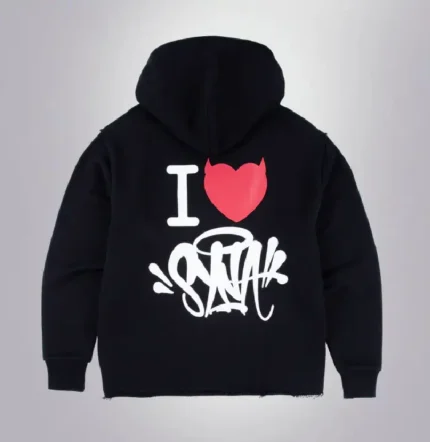 I Heart Syan World Hoodie Black (1)