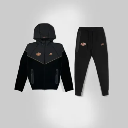Nike x Syna World Tech Fleece Tracksuit – Black Bronze
