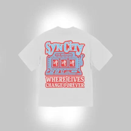 SLOT MACHINE TEE – WHITE