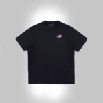 SYNA CORE EMBROIDERED T SHIRT BLACK PINK