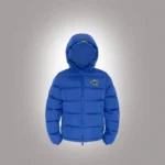 SYNA DOUBLE PUFFER JACKET NAVY YELLOW