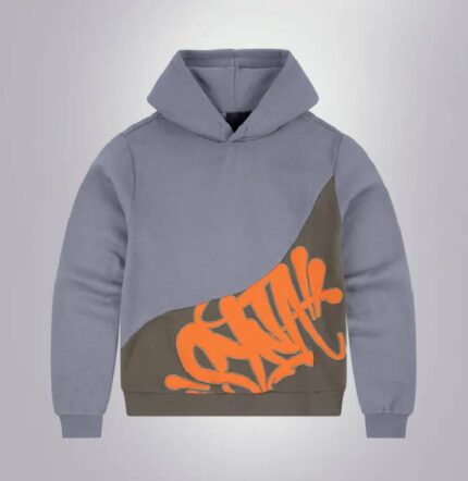 SYNA SLICE HOOD GREY BROWN