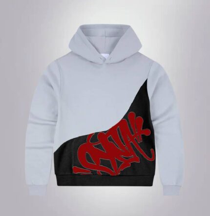 SYNA SLICE HOOD LIGHT GREY BLACK