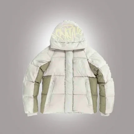 SYNAWORLD ‘SYNA LOGO’ JACKET – CREAM BEIGE