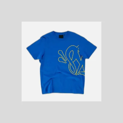 Synaworld Syna Logo T Shirt Cobalt Blue