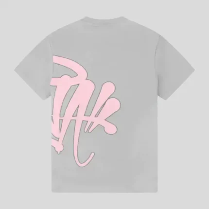 Synaworld Syna T Shirt Logo Set Grey Pink (1)