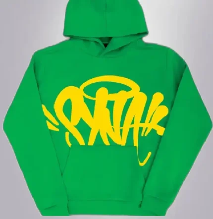 Synaworld ‘Syna Logo’ Hoodie Green (1)
