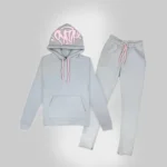 Synaworld ‘Syna Logo’ Tracksuit Grey Pink