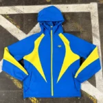 VORTEX WOVEN SHORT TRACKSUIT – BLUE YELLOW (1)
