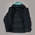 Synaworld ‘Syna Logo’ Jacket Black Blue (1)