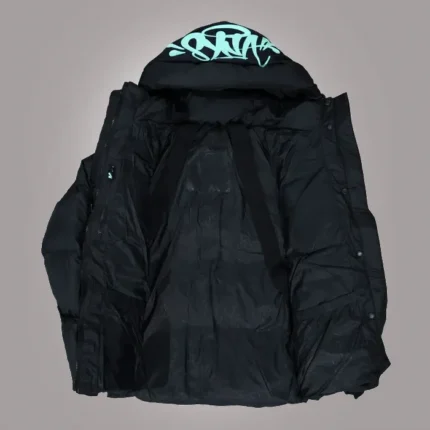 Synaworld ‘Syna Logo’ Jacket Black Blue (1)