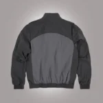 TEAM SYNA PIPE TRACK JACKET BLACK GREY GREEN (1)