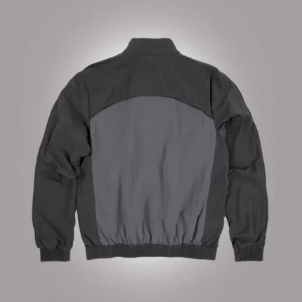 TEAM SYNA PIPE TRACK JACKET BLACK GREY GREEN (1)