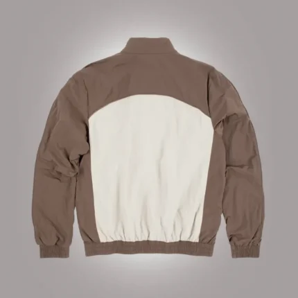 TEAM SYNA PIPE TRACK JACKET BROWN BEIGE (1)