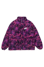 BAPE x SPOTIFY by CENTRAL CEE CAMO PUFFER JACKET – PURPLE