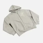 Central Cee Grey Marl SYNA Void Zip Up Hoodie