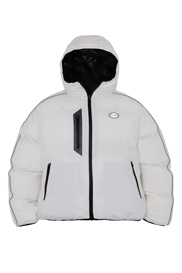 DUALITY PUFFER (REVERSIBLE) – OFF WHITE DUALITY PUFFER (REVERSIBLE) – OFF WHITE
