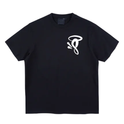 HALO PRINTED LOGO T SHIRT BLACK