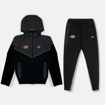 Nike x Syna World Tech Fleece Tracksuit – Black