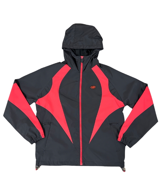 VORTEX WOVEN JACKET – RED BLACK VORTEX WOVEN JACKET – RED BLACK